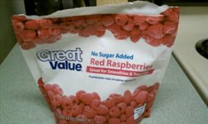 Great Value Frozen Red Raspberries