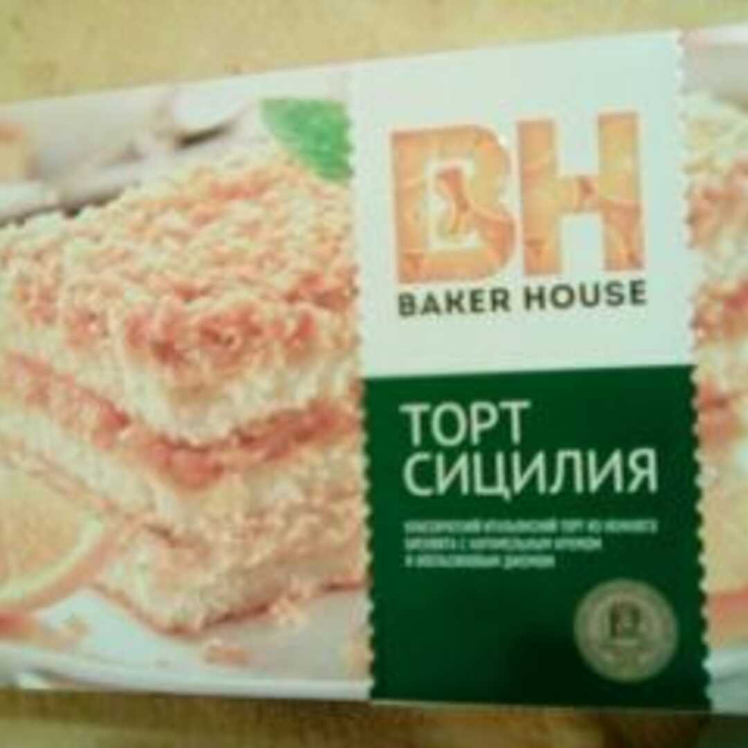 Торт бисквитный Baker House медовик