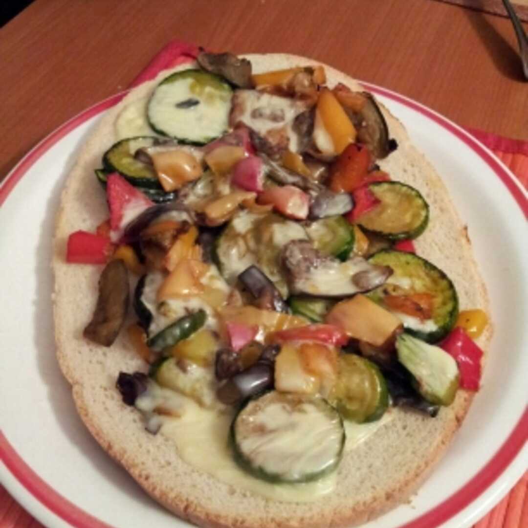 Pizza al Formaggio con Verdure