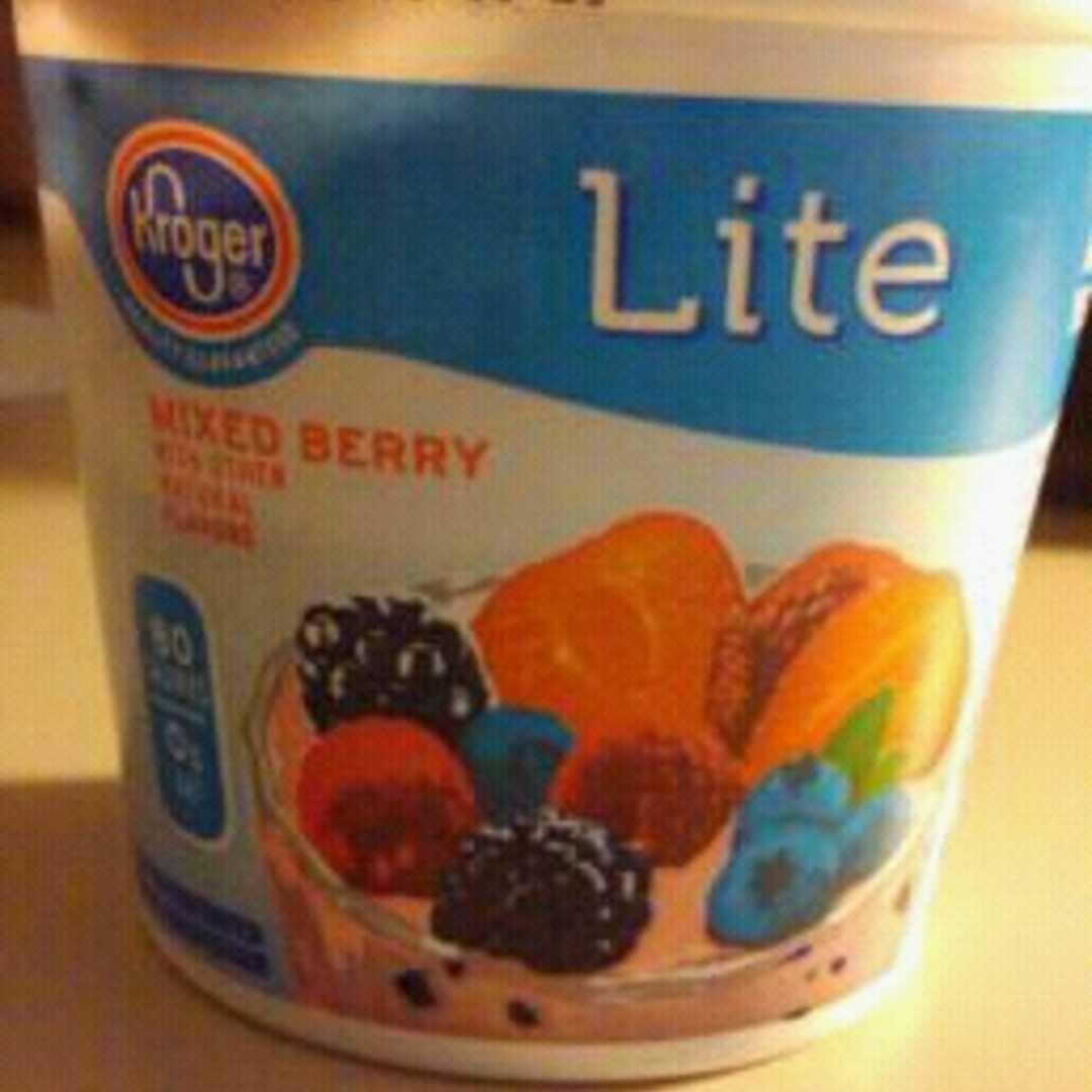 Kroger Lite Mixed Berry Yogurt
