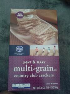 Kroger Light & Flaky Multi-Grain Country Club Crackers