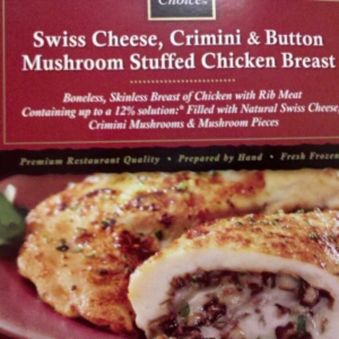 Sam's Choice Swiss Cheese, Crimini & Button Mushroom Stuffed Chicken Breast