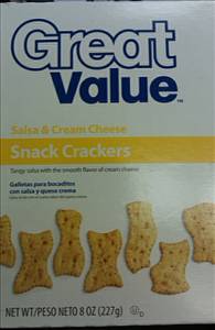 Great Value Salsa & Cream Cheese Snack Crackers