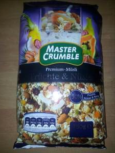 Master Crumble Premium-Müsli Früchte&Nüsse
