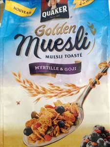 Quaker Golden Muesli Myrtille & Goji