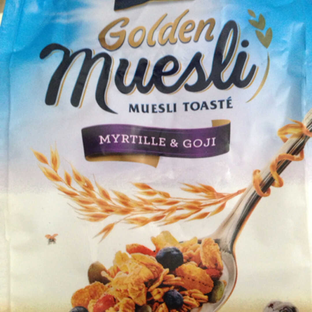 Quaker Golden Muesli Myrtille & Goji