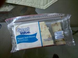 Great Value Pepper Jack Cheese