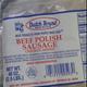 Dutch Brand Beef Polish Sausage