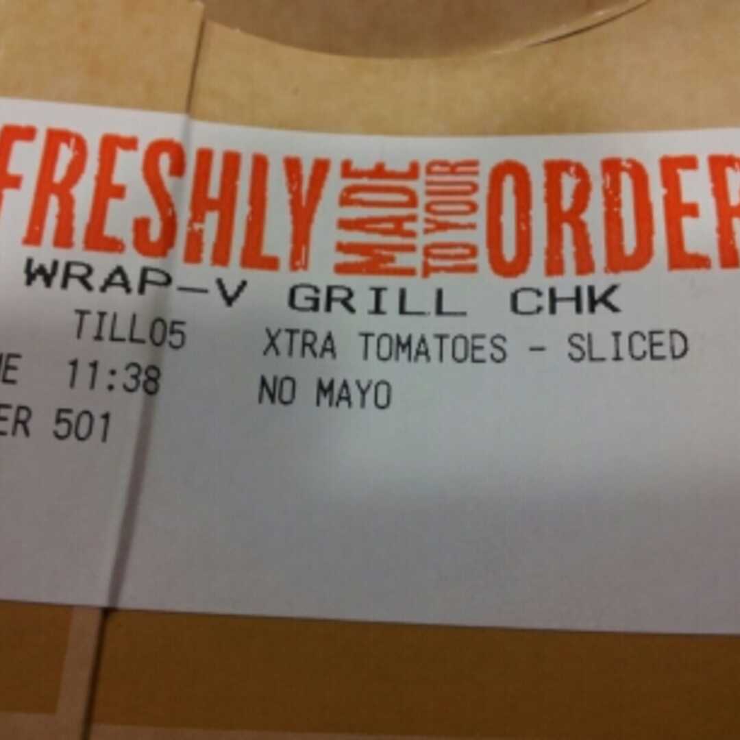 McDonald's Grilled Chicken Salad Wrap