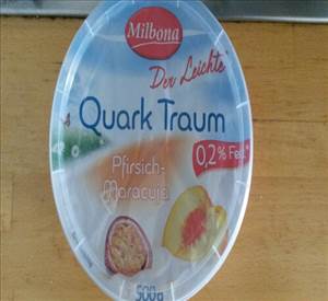 Milbona Der Leichte Quark Traum Pfirsich-Maracuja