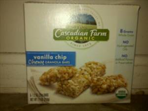 Cascadian Farm Organic Chewy Granola Bars - Vanilla Chip