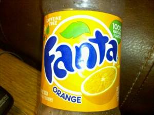 Fanta Orange Soda (Bottle)
