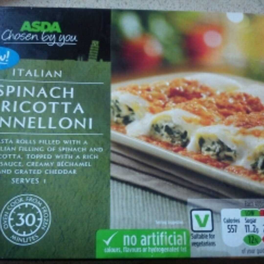 Asda Chosen By You Spinach & Ricotta Cannelloni