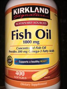 Kirkland Signature Fish Oil Omega 3