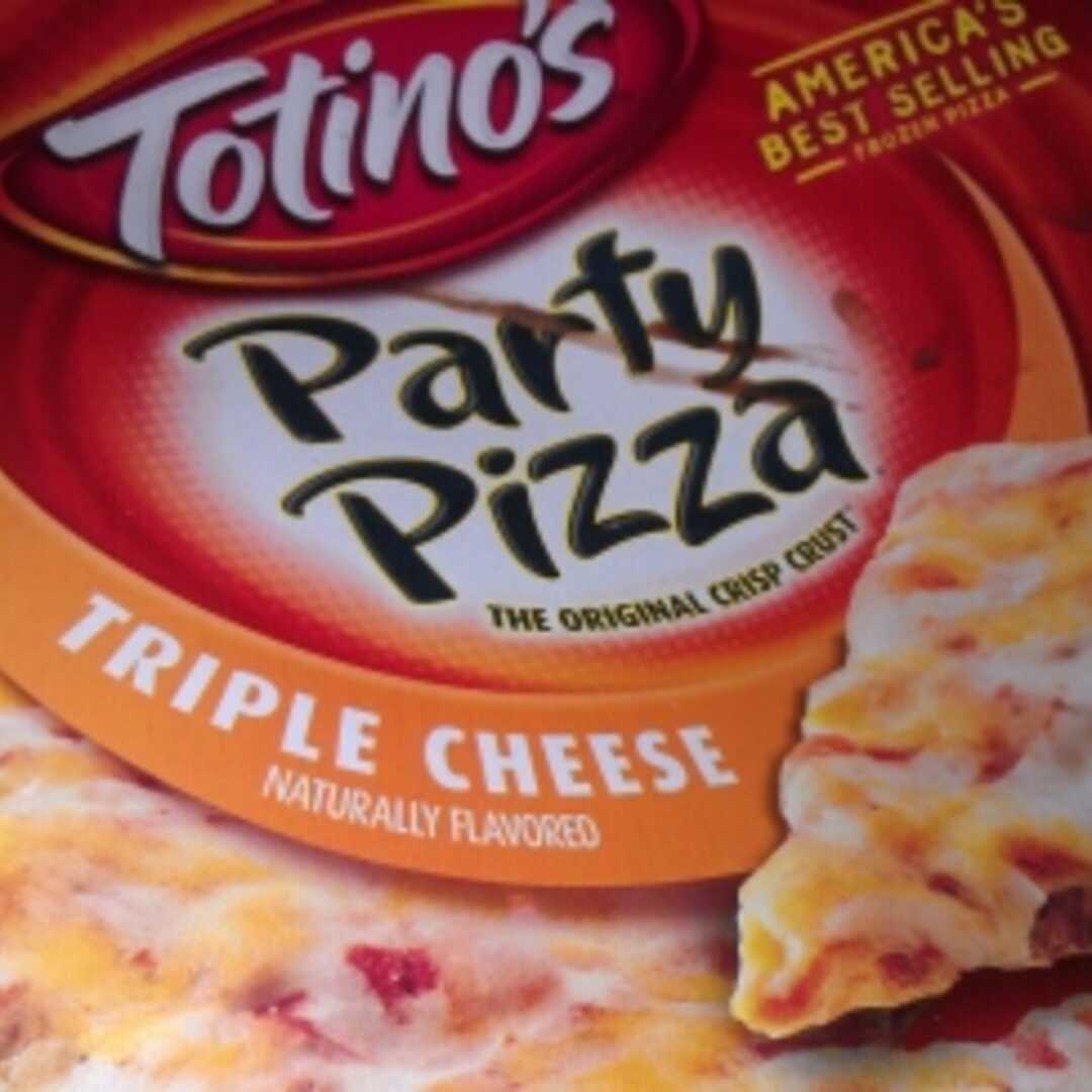 Totino's Triple Cheese Crisp Crust Party Pizza