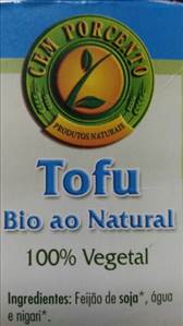 Cem Porcento Tofu Bio Ao Natural