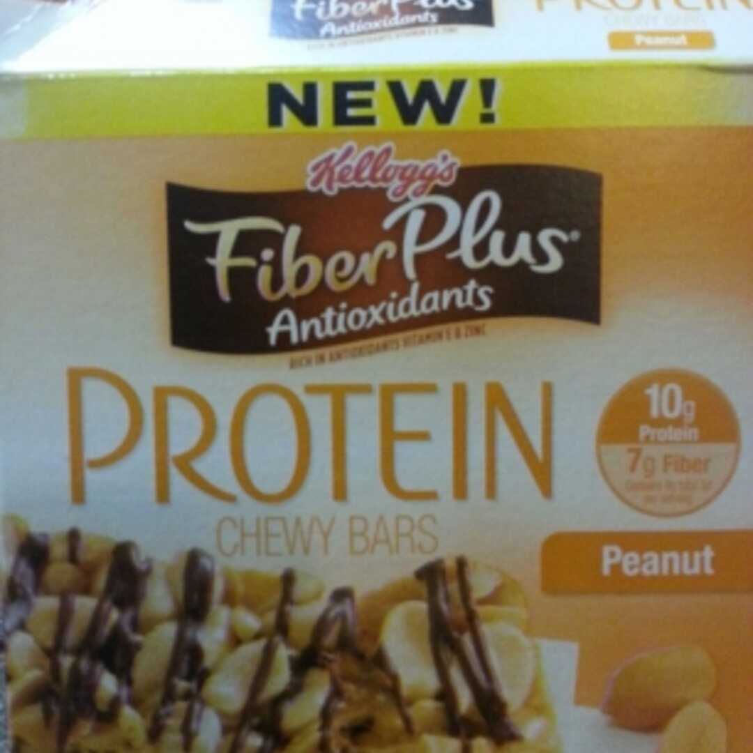 Kellogg's FiberPlus Antioxidants Protein Chewy Bars - Peanut