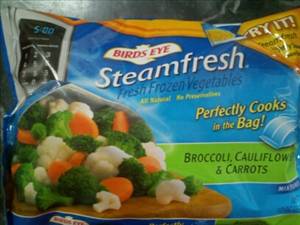 Birds Eye Steamfresh Broccoli, Cauliflower & Carrots