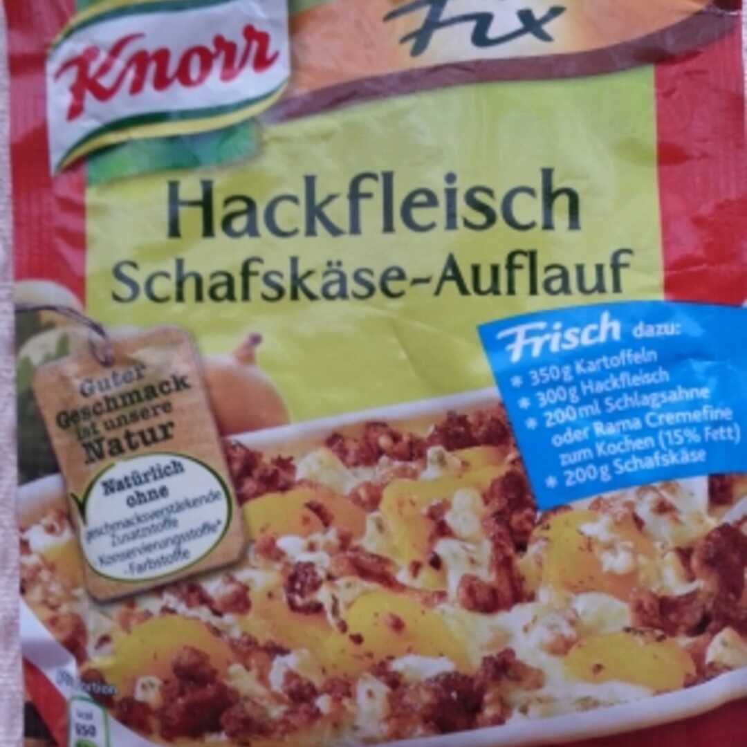 Knorr Hackfleisch Schafskäse-Auflauf