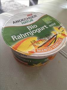 Andechser Natur Bio-Joghurt Mild Mango-Vanille