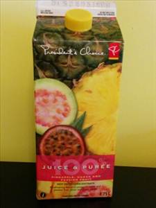 President's Choice Pineapple, Guava & Passion Fruit Juice