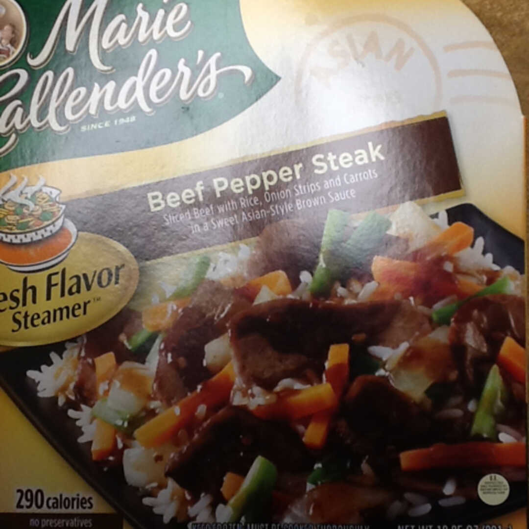 Marie Callender's Fresh Flavor Steamers - Beef Pepper Steak