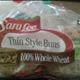 Sara Lee 100% Whole Wheat Thin Style Buns