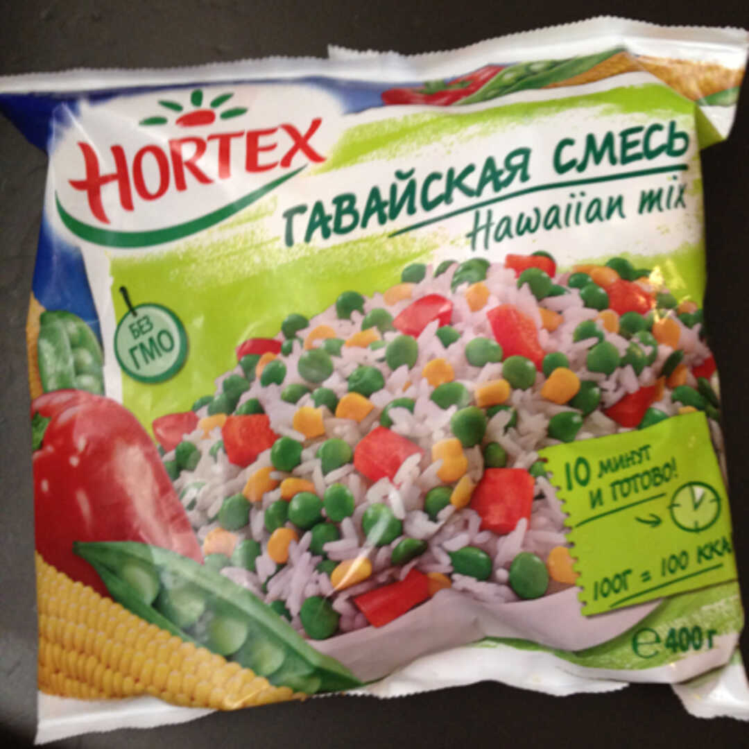 Hortex Гавайская Смесь Калории и Пищевая Ценность