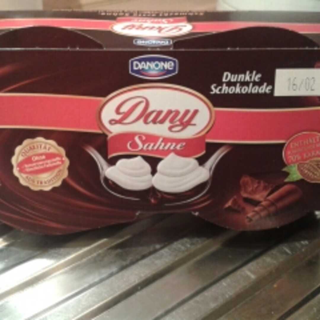 Danone Dany Sahne Dunkle Schokolade