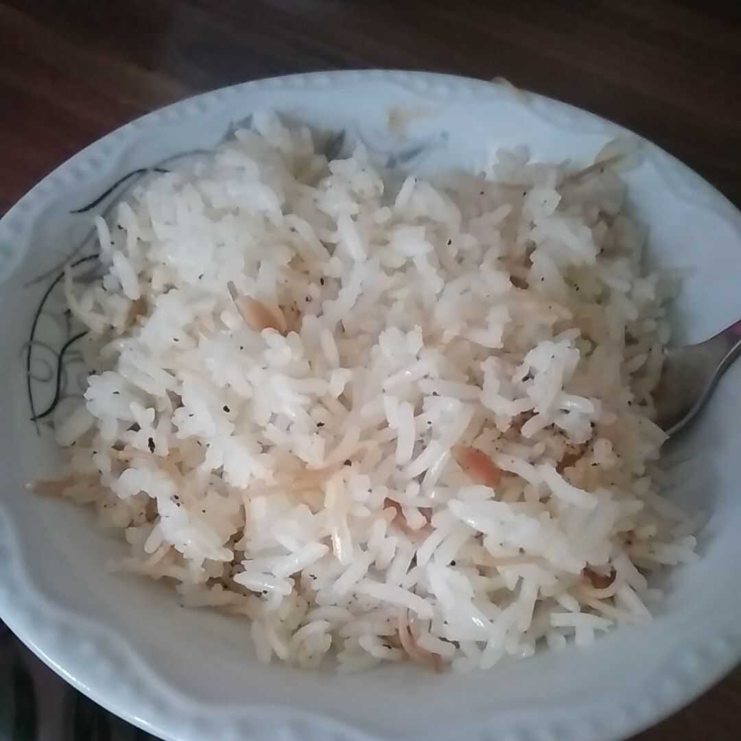 Beyaz Pirinç (Orta-Öğütülmüş,Pişmiş)