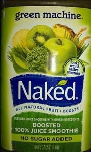 Naked Juice All Natural Superfood 100% Juice Smoothie - Green Machine