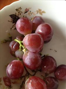 Winogrona (Czerwone lub Zielone, Odmiana Europejska Pozbawione Nasion Podobnie jak Odmiana Thompson)