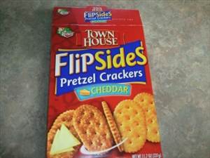 flipsides crackers pretzel cheddar keebler