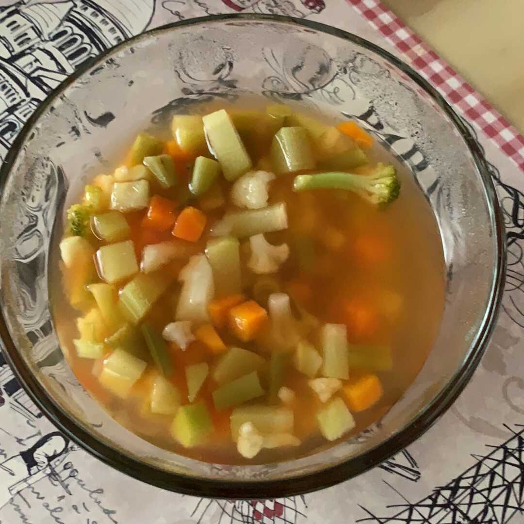 ¿Cuántas calorías tiene un plato de Sopa casero?