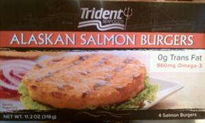 Trident Seafoods Salmon Burger