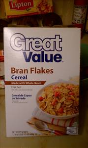 Great Value Bran Flakes Cereal