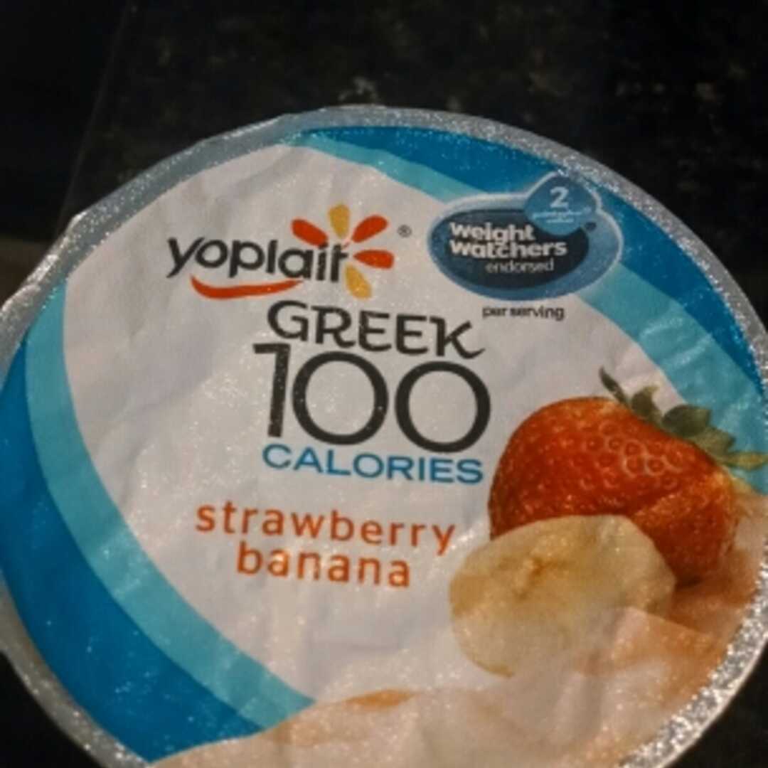 Yoplait Greek 100 Yogurt - Strawberry Banana