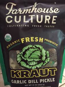 Farmhouse Culture Kraut Garlic Dill Pickle