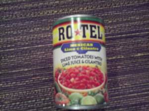 Rotel Mexican Lime & Cilantro Diced Tomatoes with Lime Juice & Cilantro