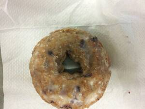 Dunkin' Donuts Blueberry Cake Donut