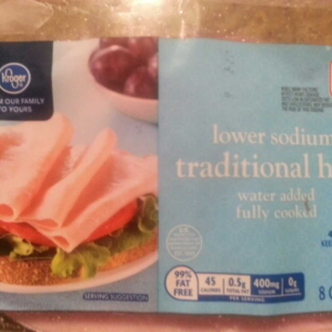 Kroger Lower Sodium Traditional Ham