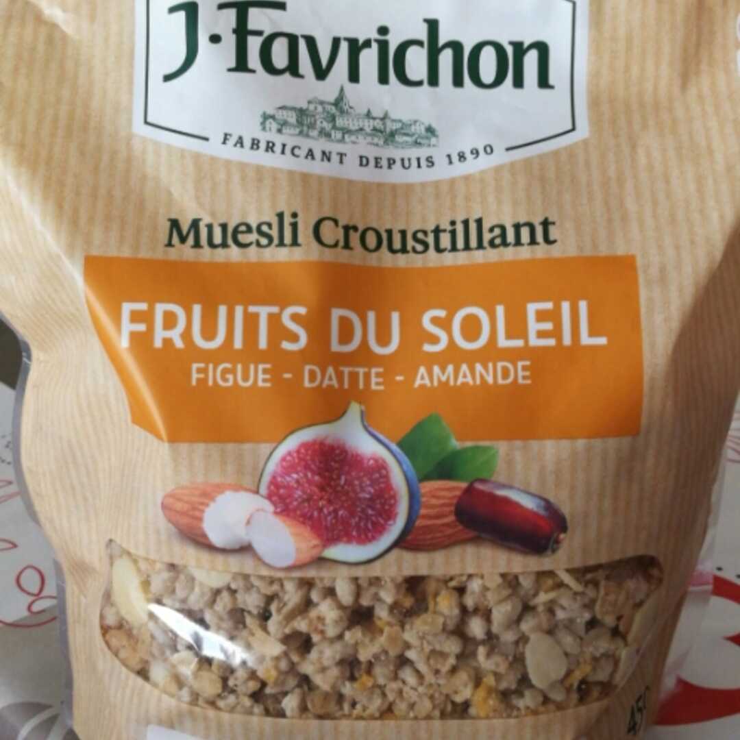 Favrichon Muesli Croustillant Fruits du Soleil