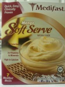Medifast Mango Soft Serve