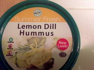 Summer Fresh Lemon Dill Hummus