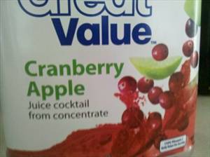 Cranberry-Apple Juice (Bottled)