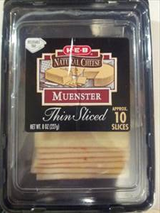 HEB Muenster Thin Sliced
