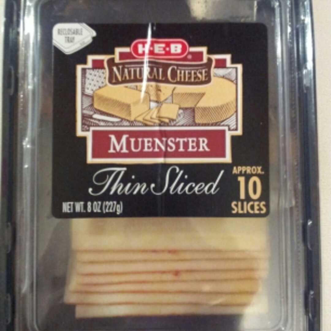 HEB Muenster Thin Sliced