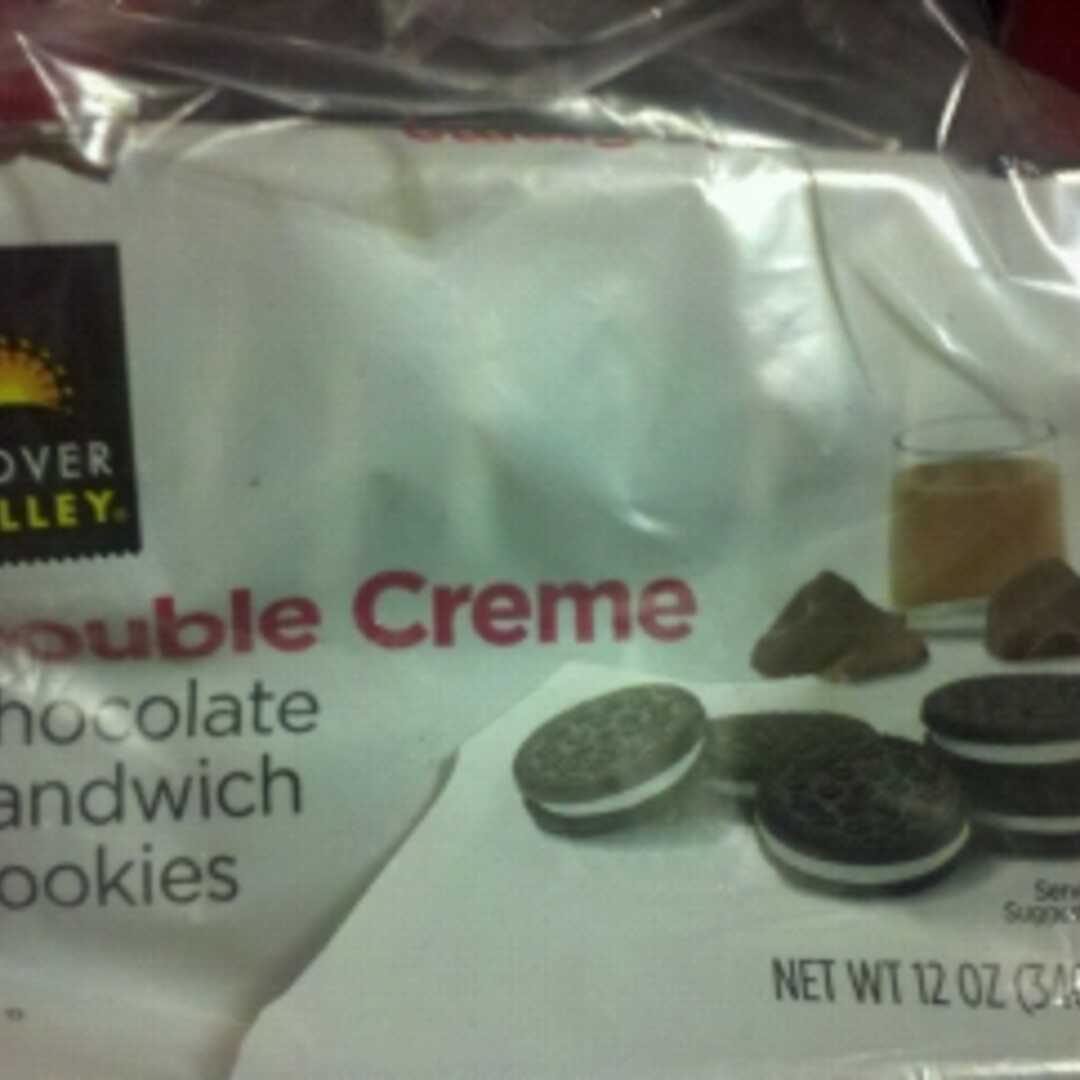 Clover Valley Double Creme Chocolate Sandwich Cookies