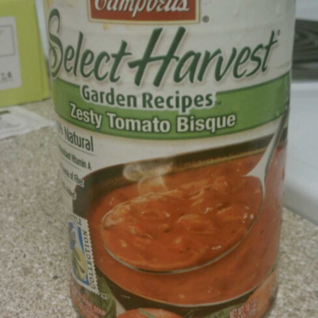 Campbell's Select Harvest Garden Recipes Zesty Tomato Bisque