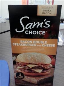 Sam's Choice Bacon Double Steakburger with Cheese